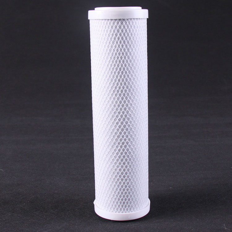 CTO壓縮燒結網濾芯10寸燒結過濾芯凈水器第三級濾芯