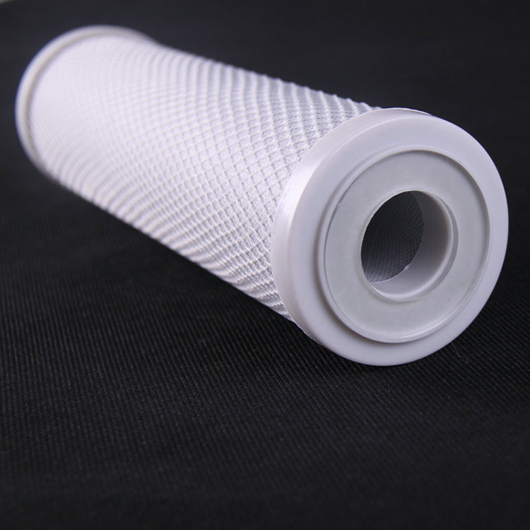 CTO壓縮燒結網濾芯10寸燒結過濾芯凈水器第三級濾芯